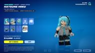 Hatsune Miku will remain listed until March 13, 2025 (Image via Epic Games)